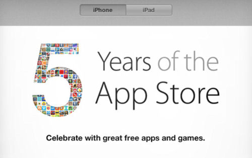 Piąte urodziny App Store